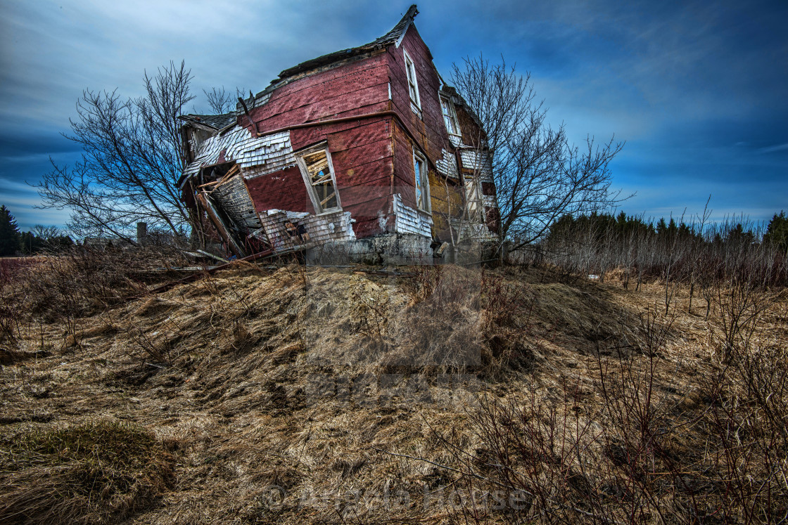 "Slumpy, near Shelburne Ontario" stock image