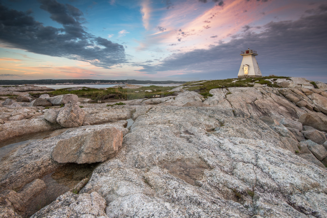 "Terence Bay, Nova Scotia" stock image