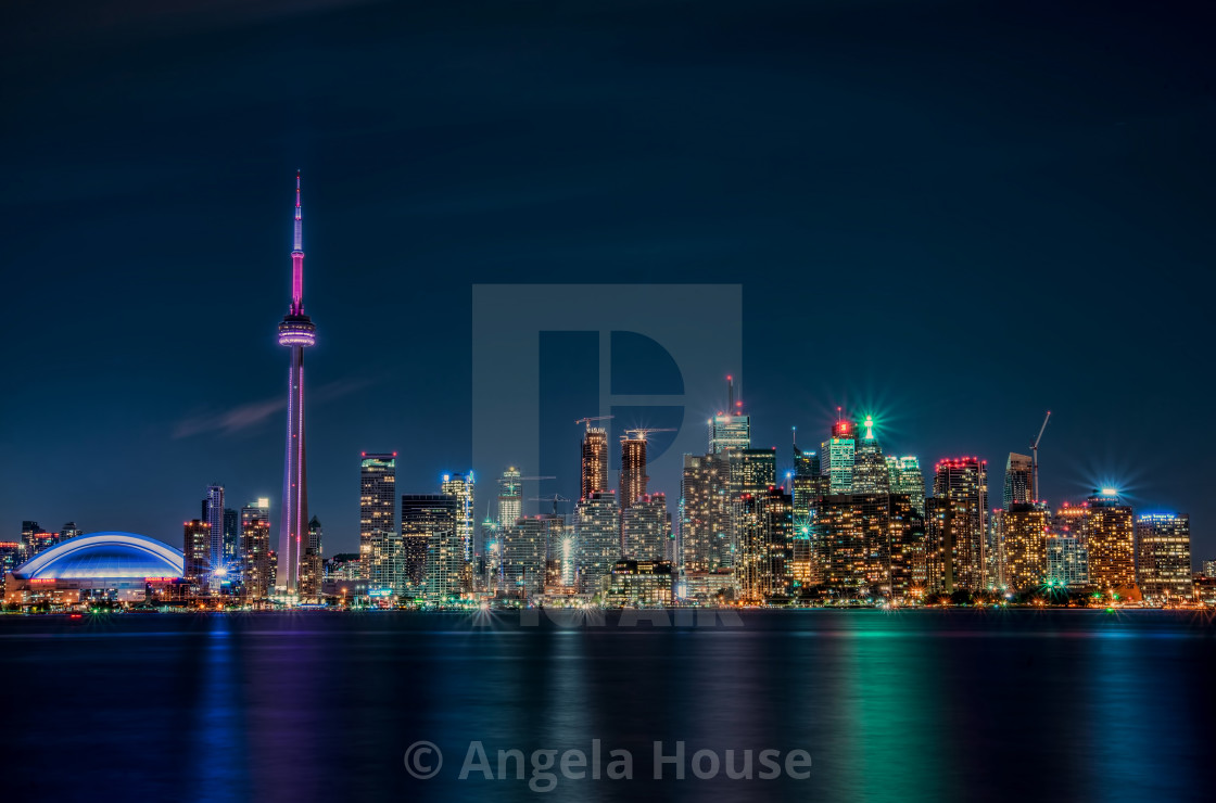 "Toronto Skyline, Ontario" stock image