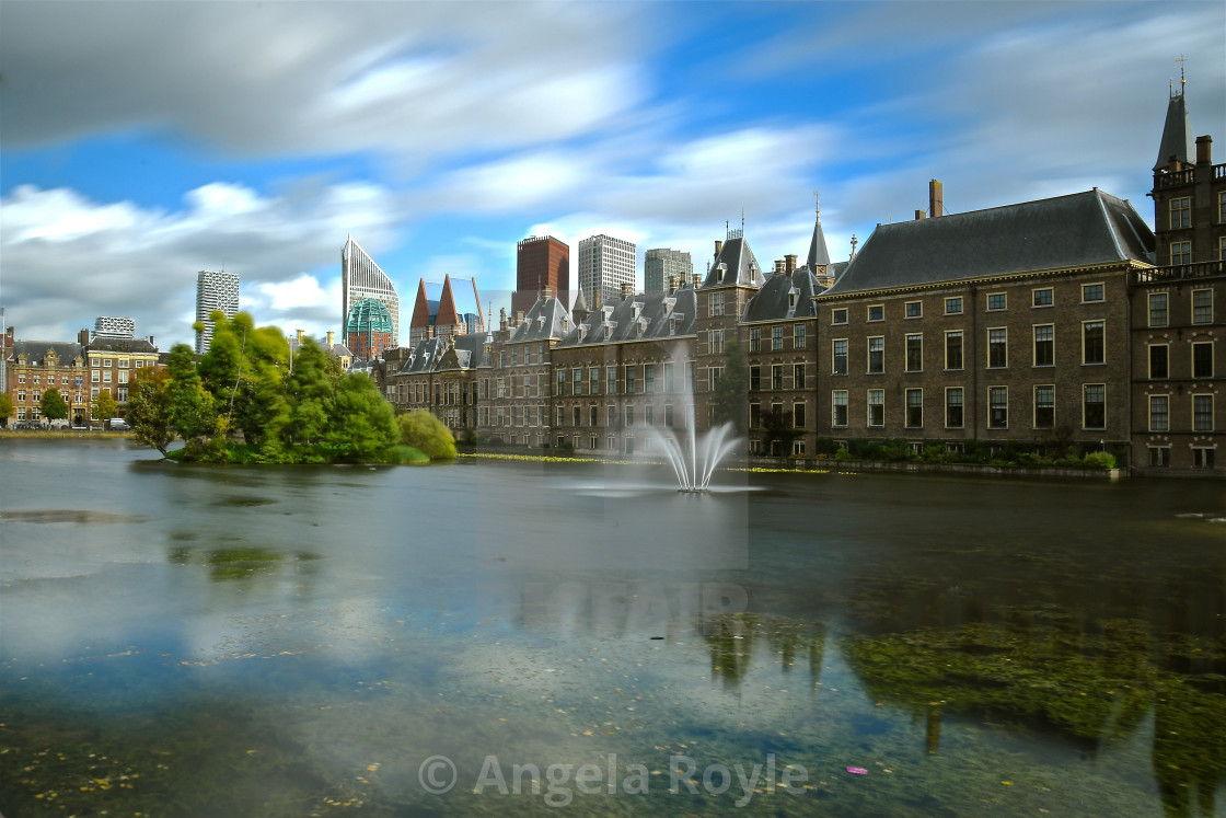 "Binnenhof Palace Den Haag." stock image