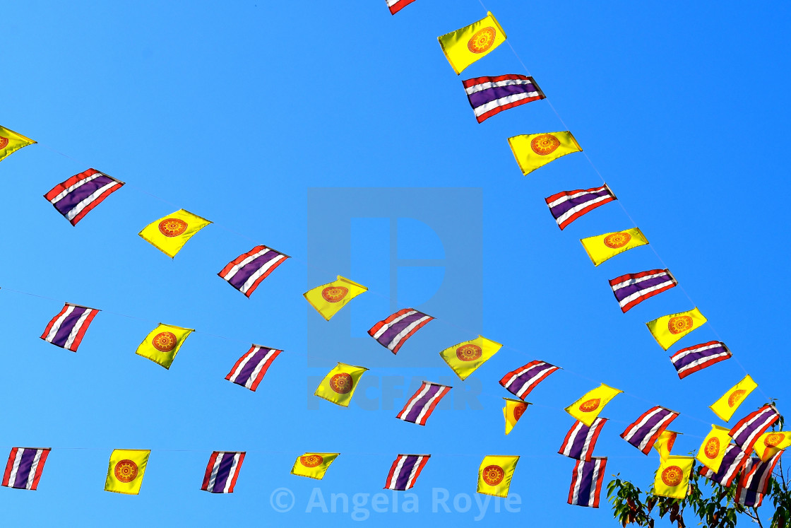 "Thai National flags" stock image