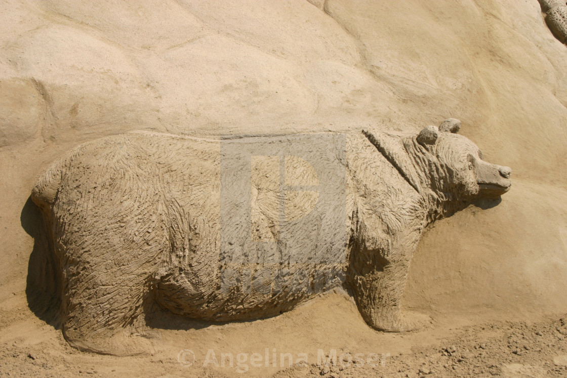 "Sand Sculpture" stock image