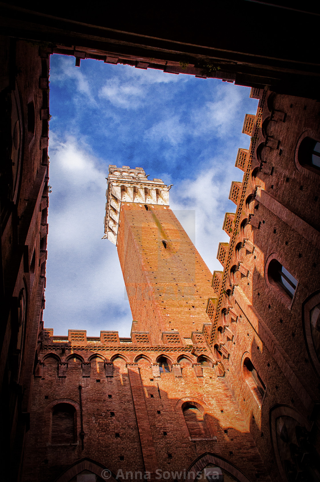 "Torre del Mangia" by Anna Sowinska - $4.97 "Torre del Mangia" stock image