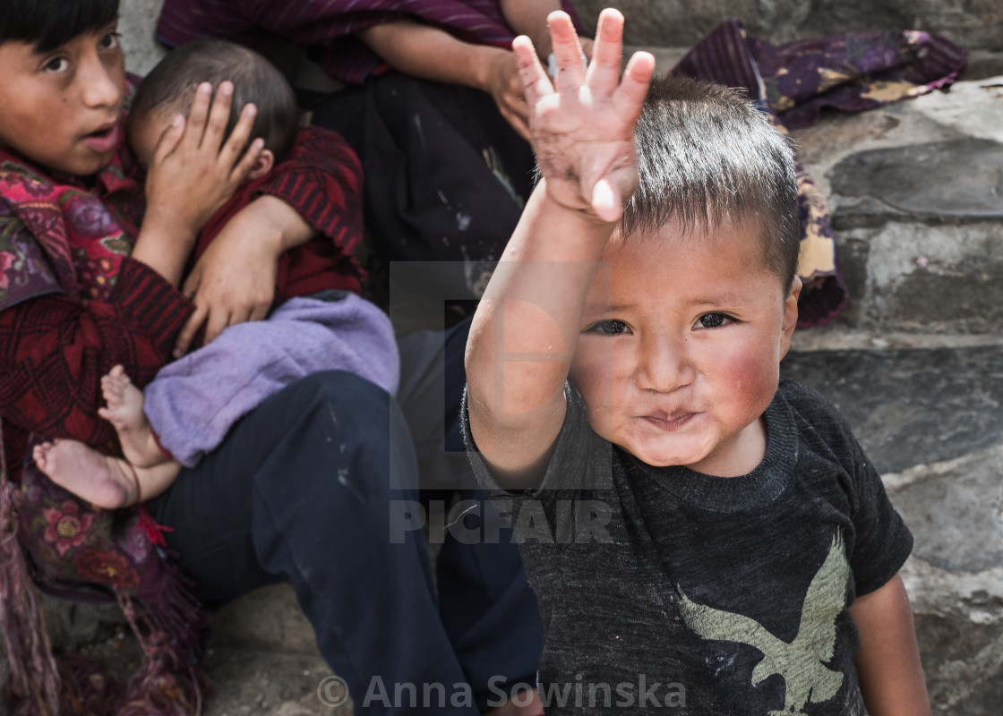 "Indigenous Mayan children" by Anna Sowinska - $4.94 "Indigenous Mayan children" stock image