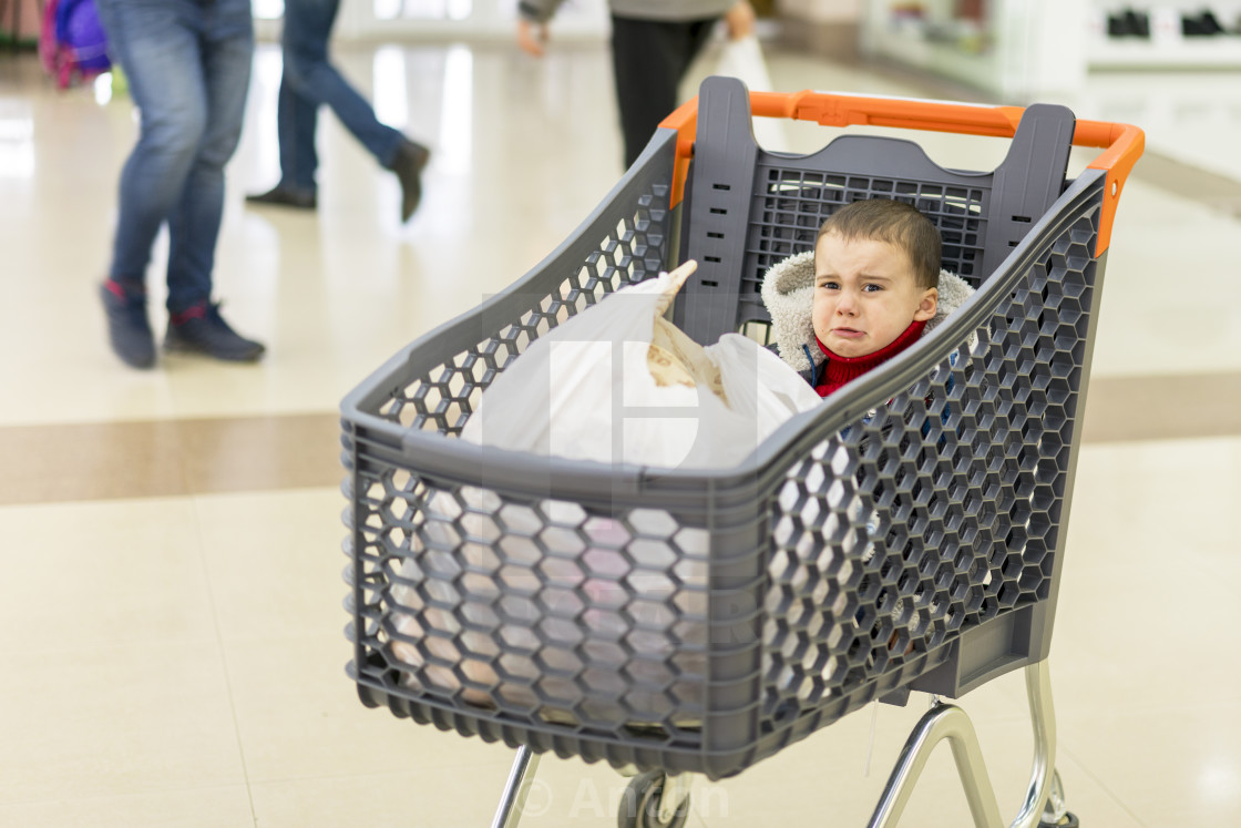 baby in trolley