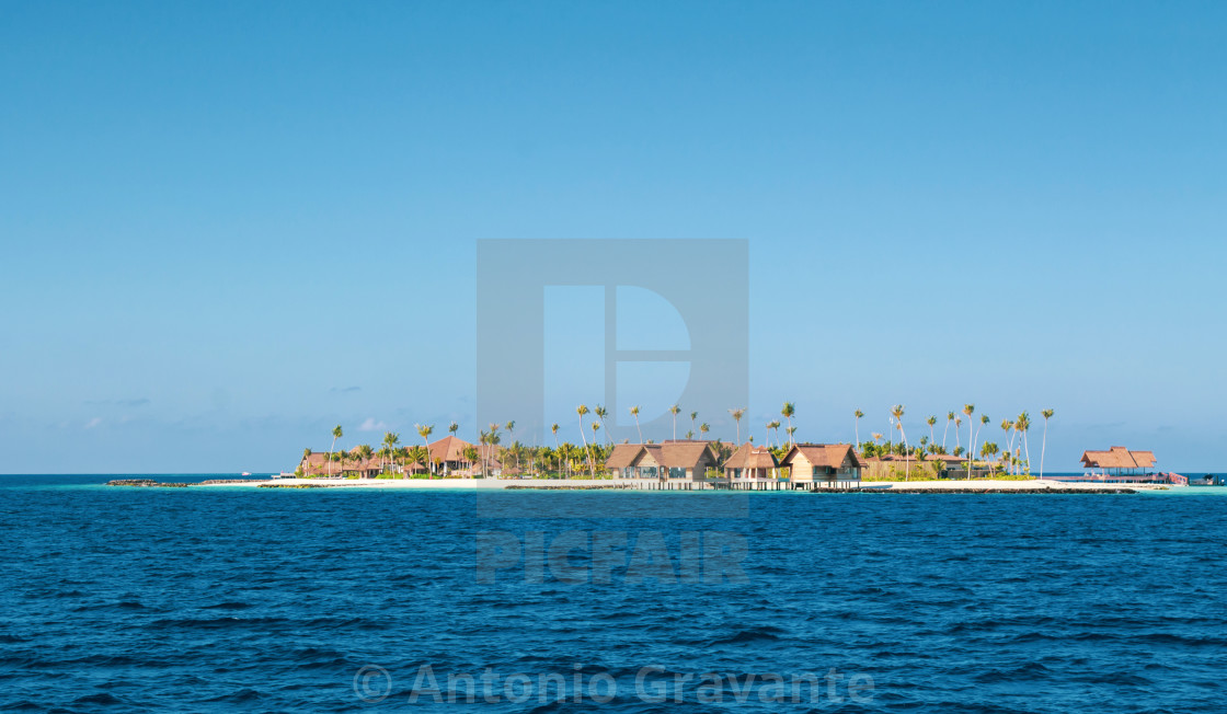 "Luxurious resort on an island in the maldives." by Antonio Gravante - $10.72 "Luxurious resort on an island in the maldives." stock image