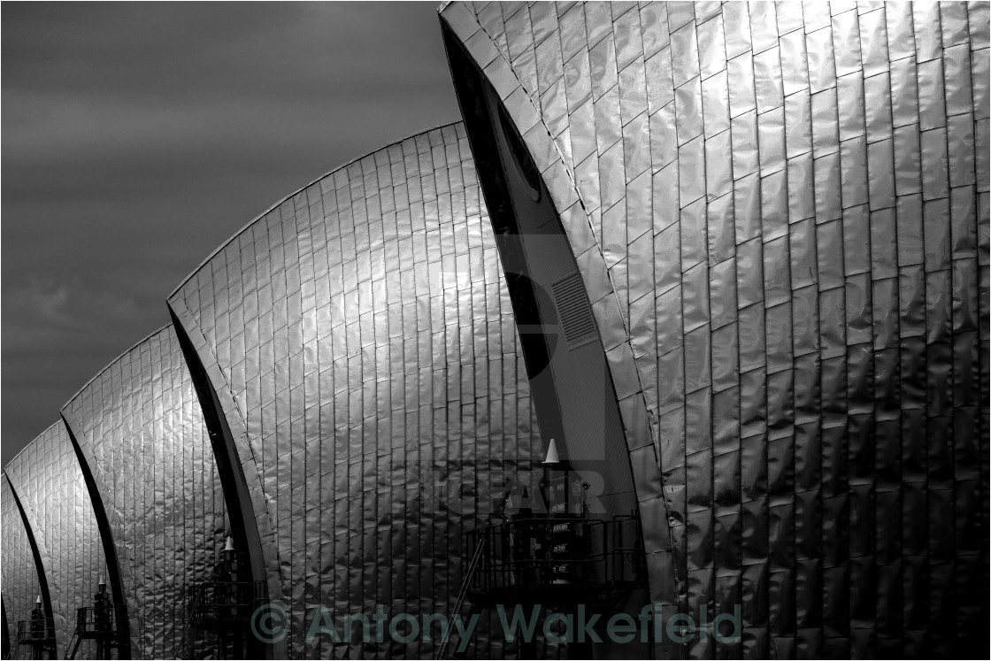 "The Thames Barrier" stock image