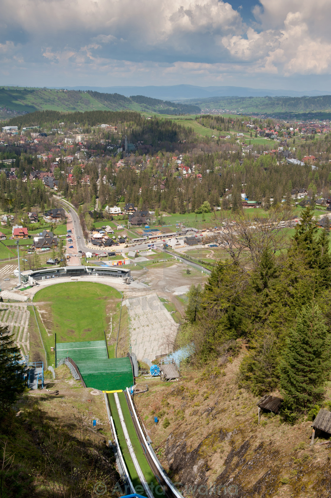 Zakopane Town View From Wielka Krokiew License Download Or Print For 37 20 Photos Picfair