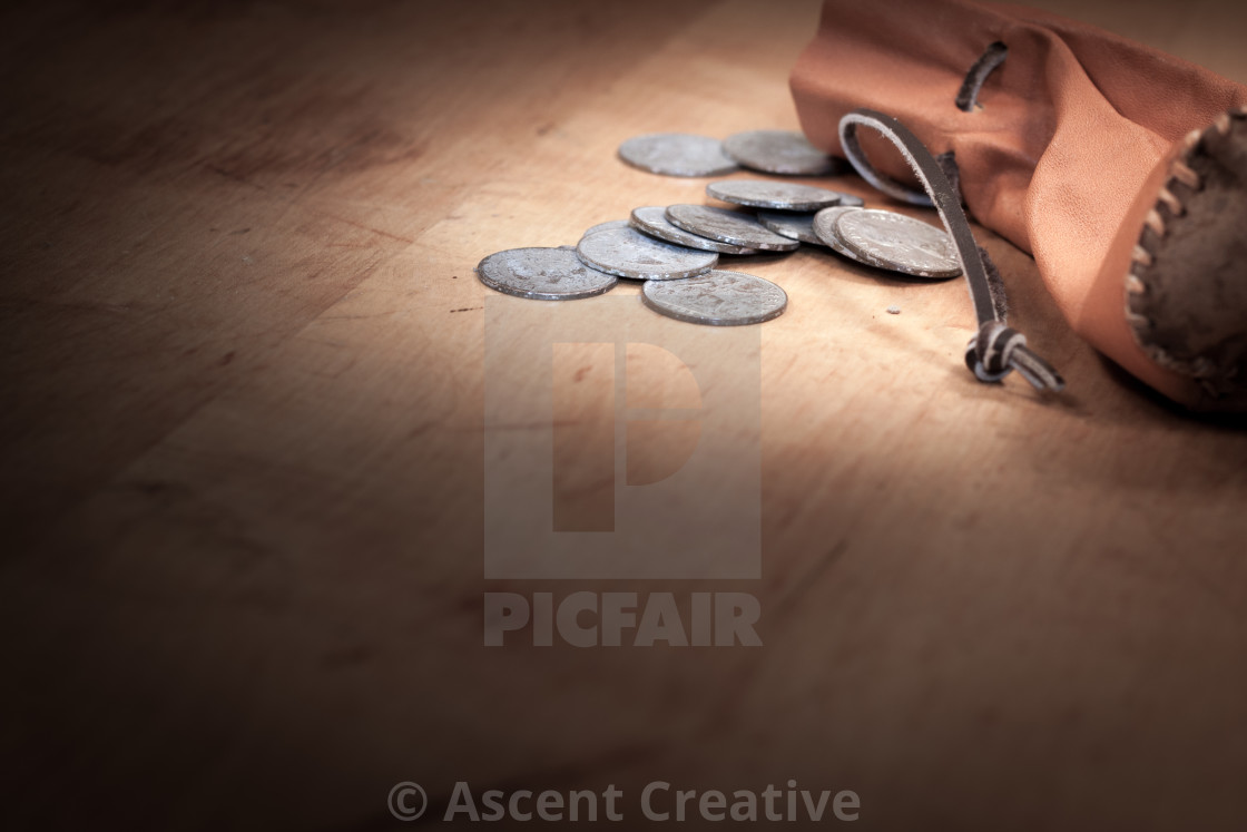 Money Pouch On Wood License Download Or Print For 2 47