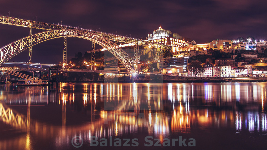 "Ponte Luís I Bridge - Porto" stock image