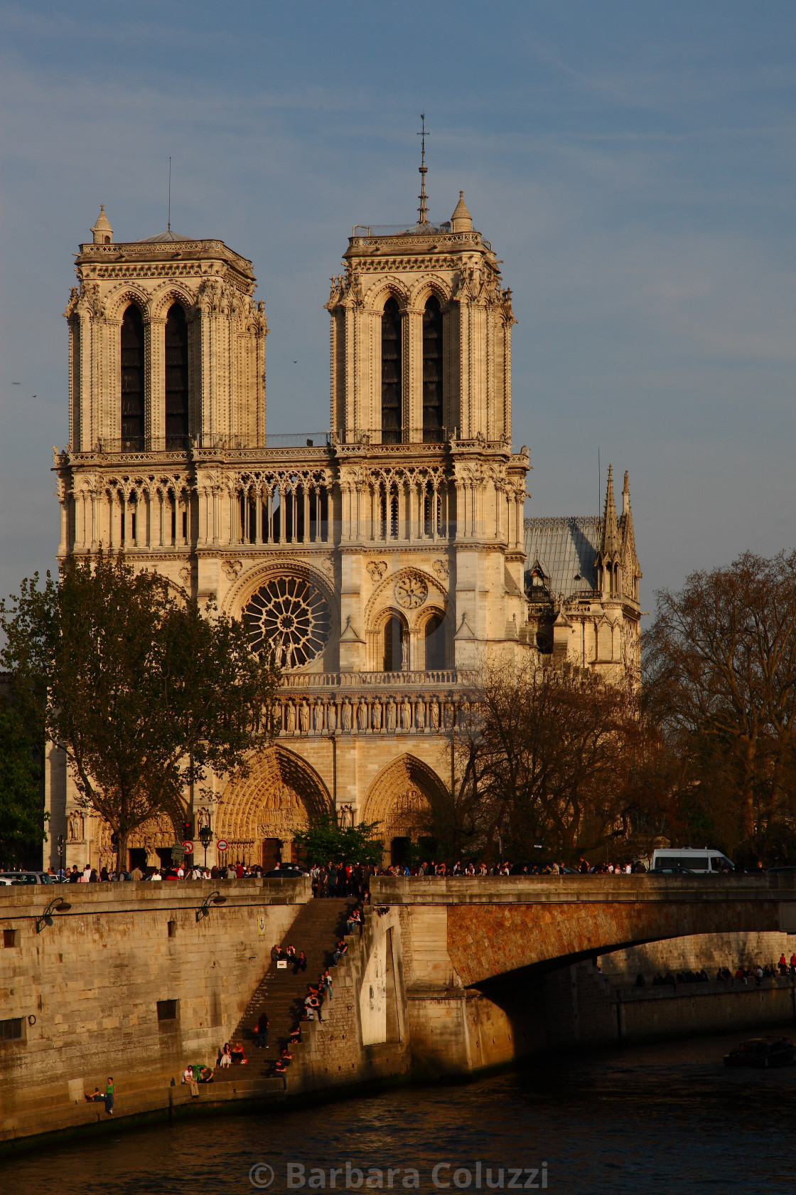 Paris Left Bank Notre Dame A Classic View In The Sunset Light License Download Or Print For 2 00 Photos Picfair