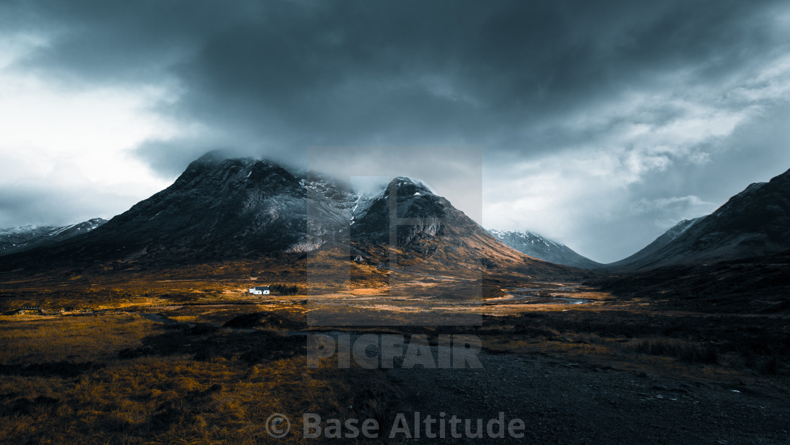 "Glencoe, Scotland" stock image