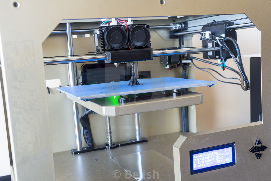 "3D printer" stock image