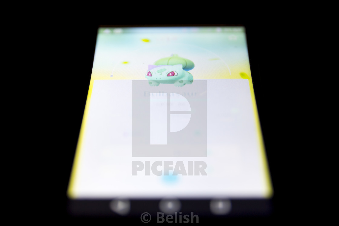 Pokemon Go Game On Black License Download Or Print For 6 Photos Picfair
