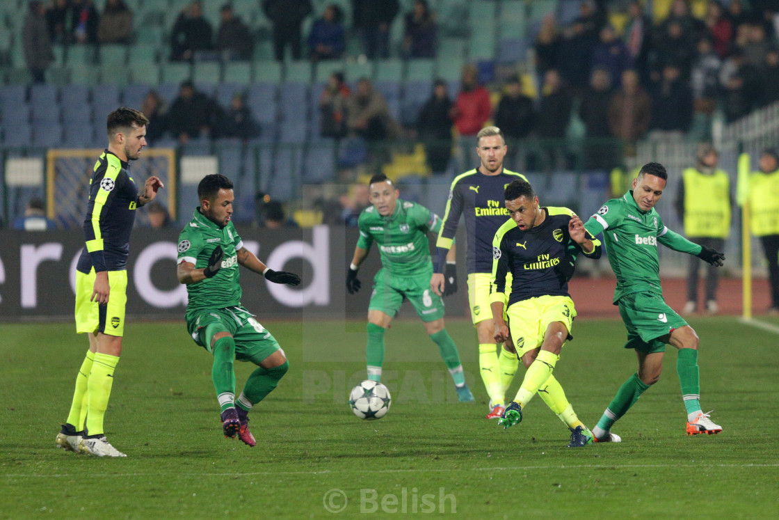 Ludogorets Vs Arsenal Football Match License Download Or Print For 6 20 Photos Picfair