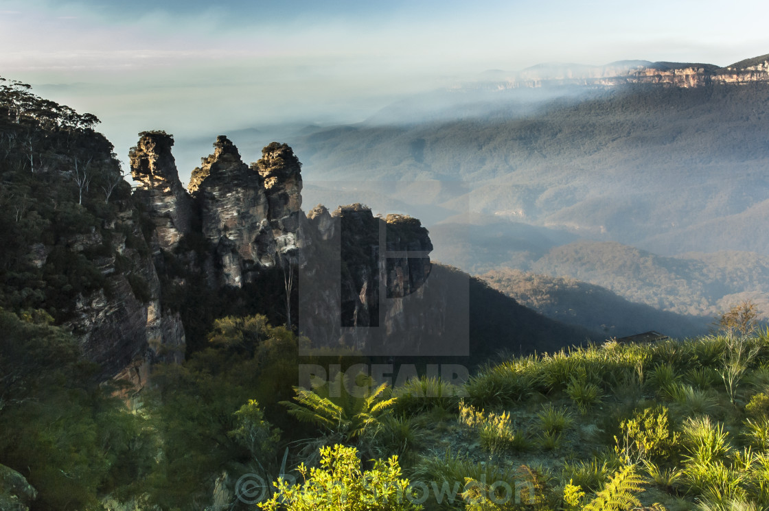 "Three Sisters" stock image