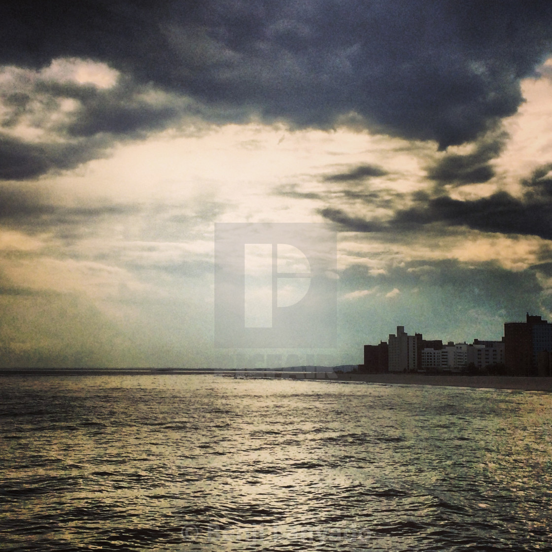 "Coney Island" stock image