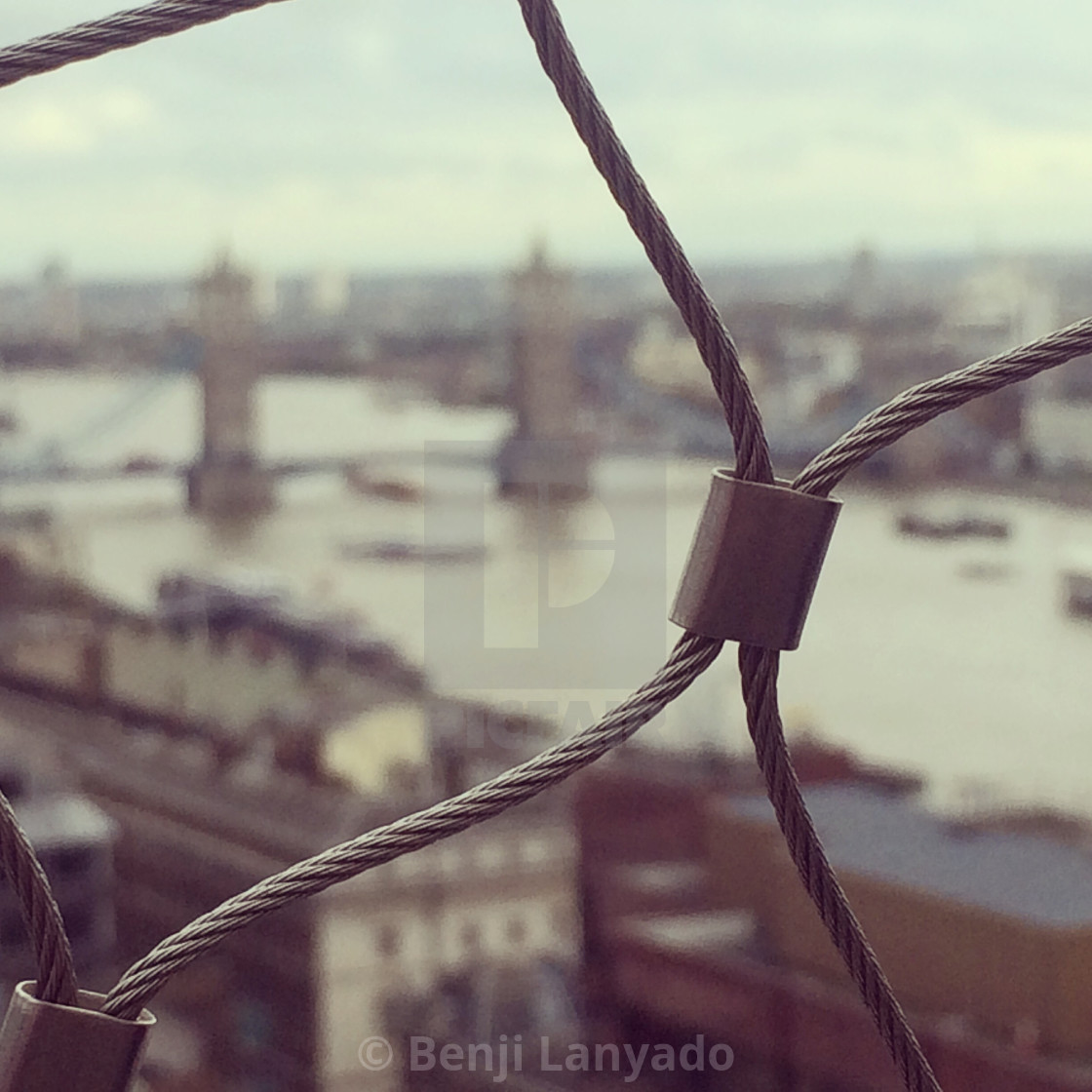 "Tower Bridge, blurred" stock image