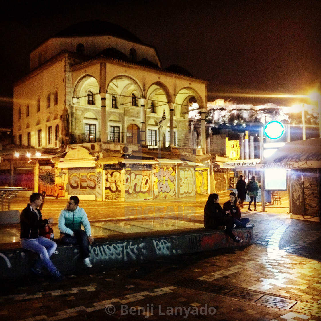 "Monastiraki Square, Athens" stock image