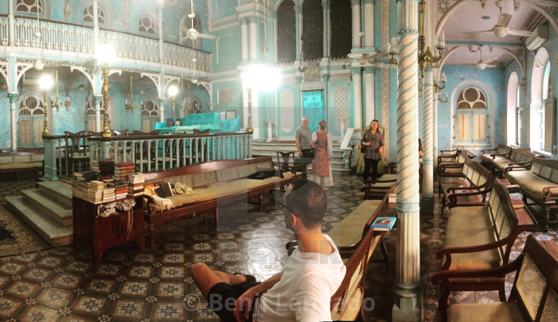 "Knesset Eliyahoo Synagogue, Mumbai" stock image