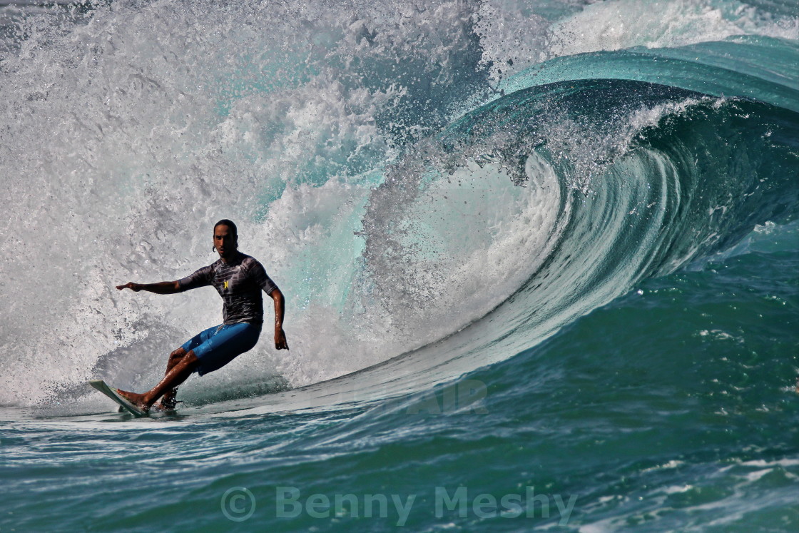 "A surfer" stock image