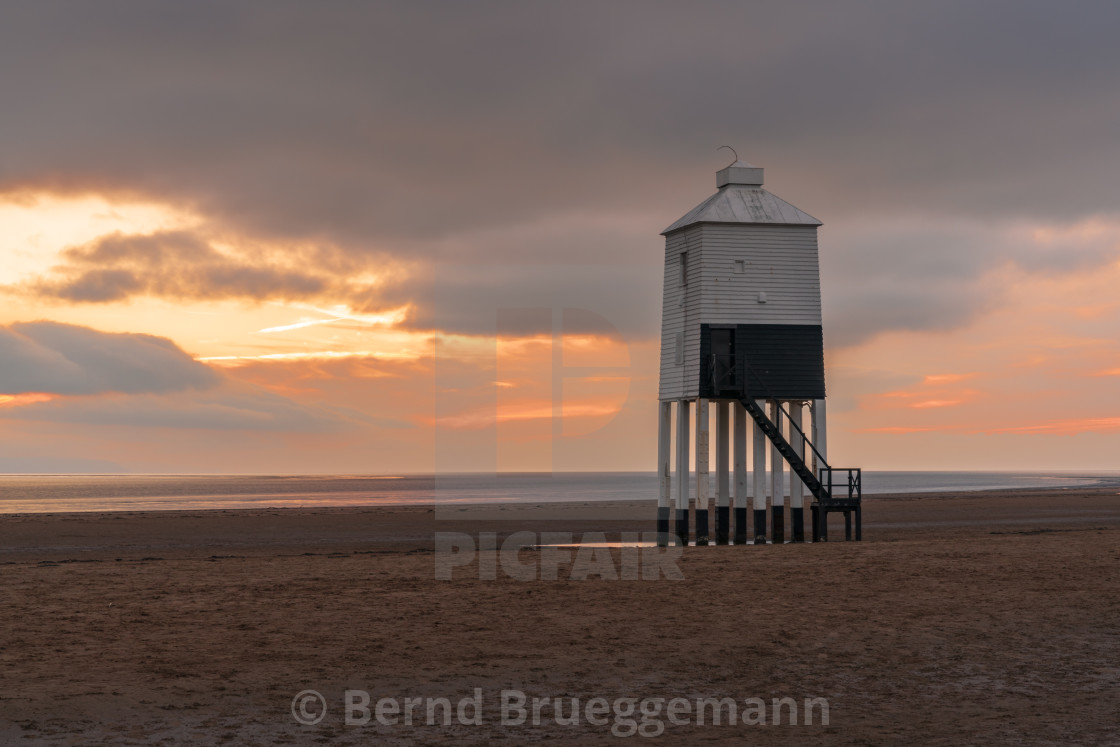 "Burnham-on-Sea, Somerset, England, UK" stock image