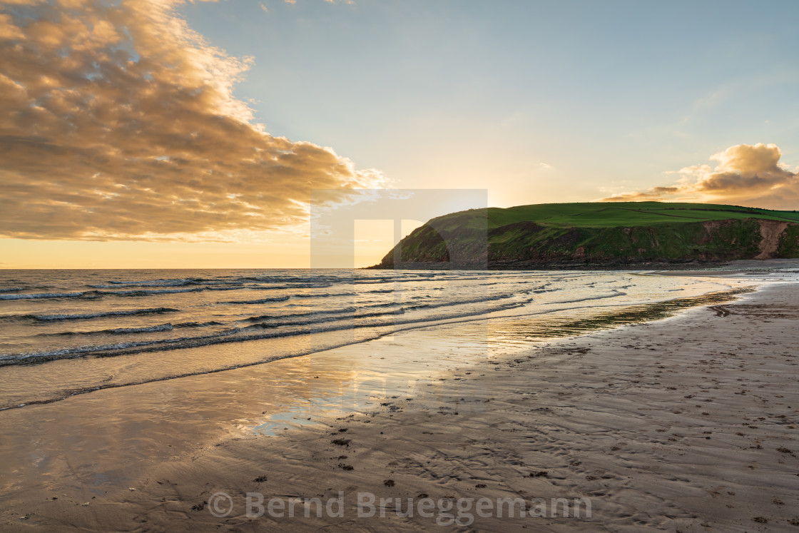 "St Bees, Cumbria, England" stock image