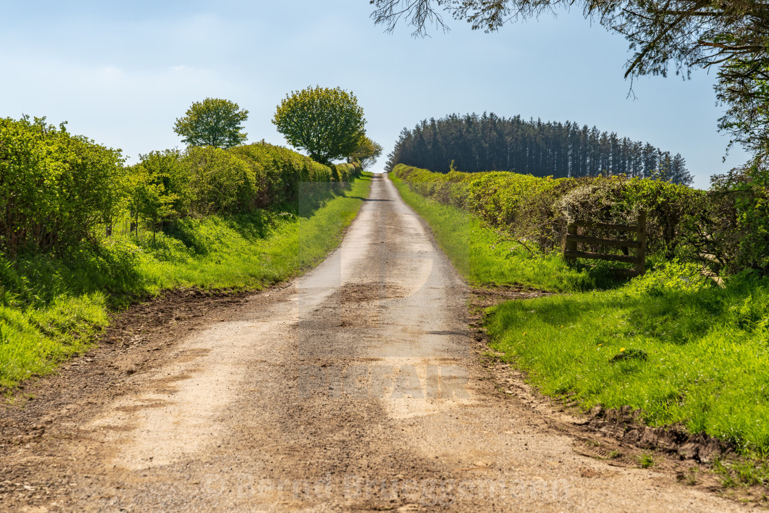 "Shropshire landscape, England, UK" stock image