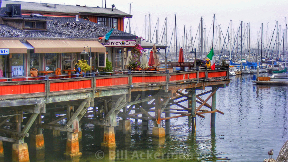 "Monterey Bay Seafood Cafe" stock image