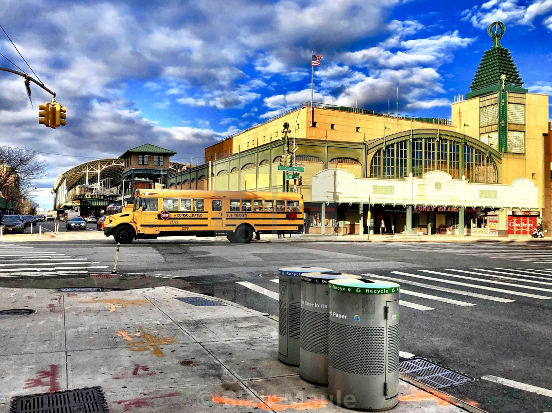 Coney Island Subway School Bus License Download Or Print For 12 40 Photos Picfair