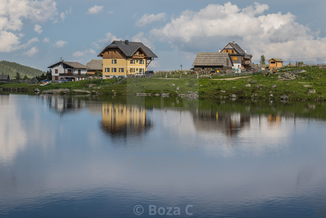"Falkertsee, Austria" by Boza C - $15.44 "Falkertsee, Austria" stock image