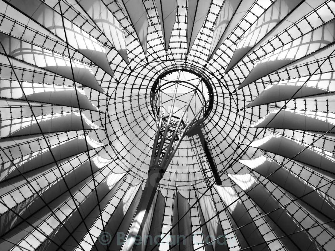 "Sony Center Canopy" stock image