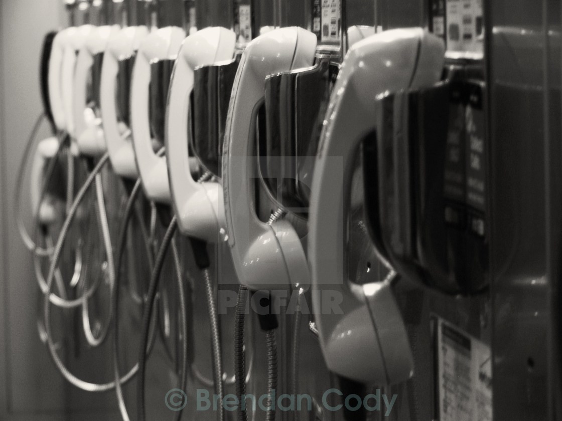 "Telephones" stock image