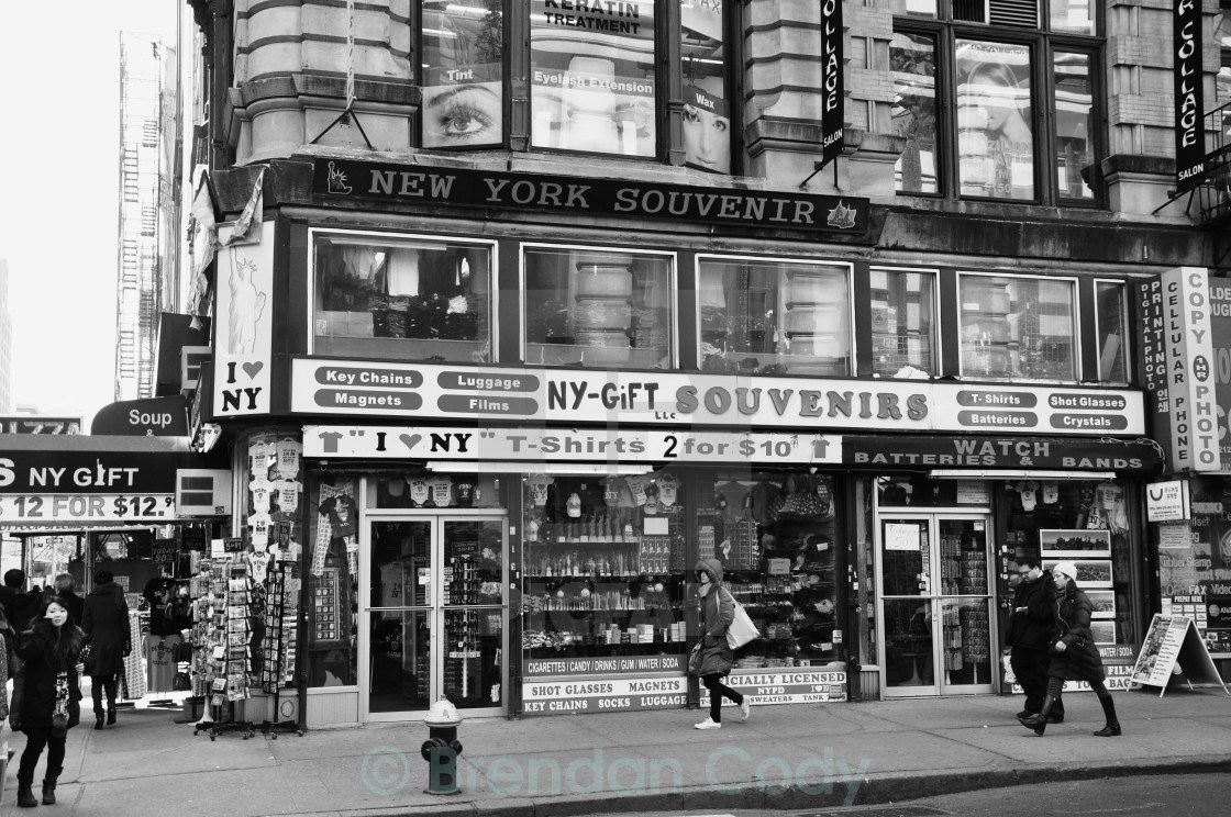 "Souvenirs!" stock image