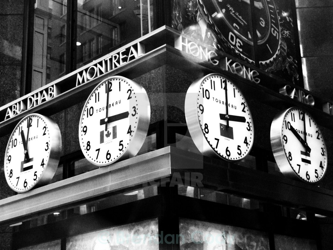 "Tourneau Clocks" stock image