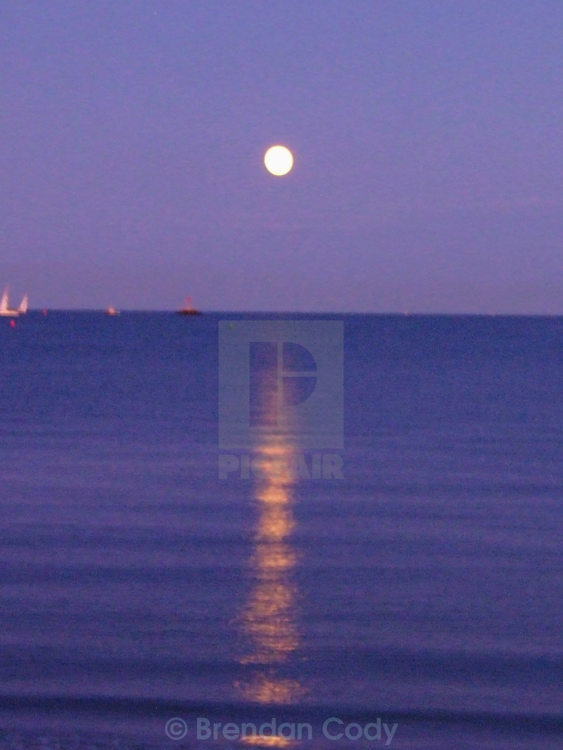 Moon Over Water License Download Or Print For 10 85 Photos Picfair