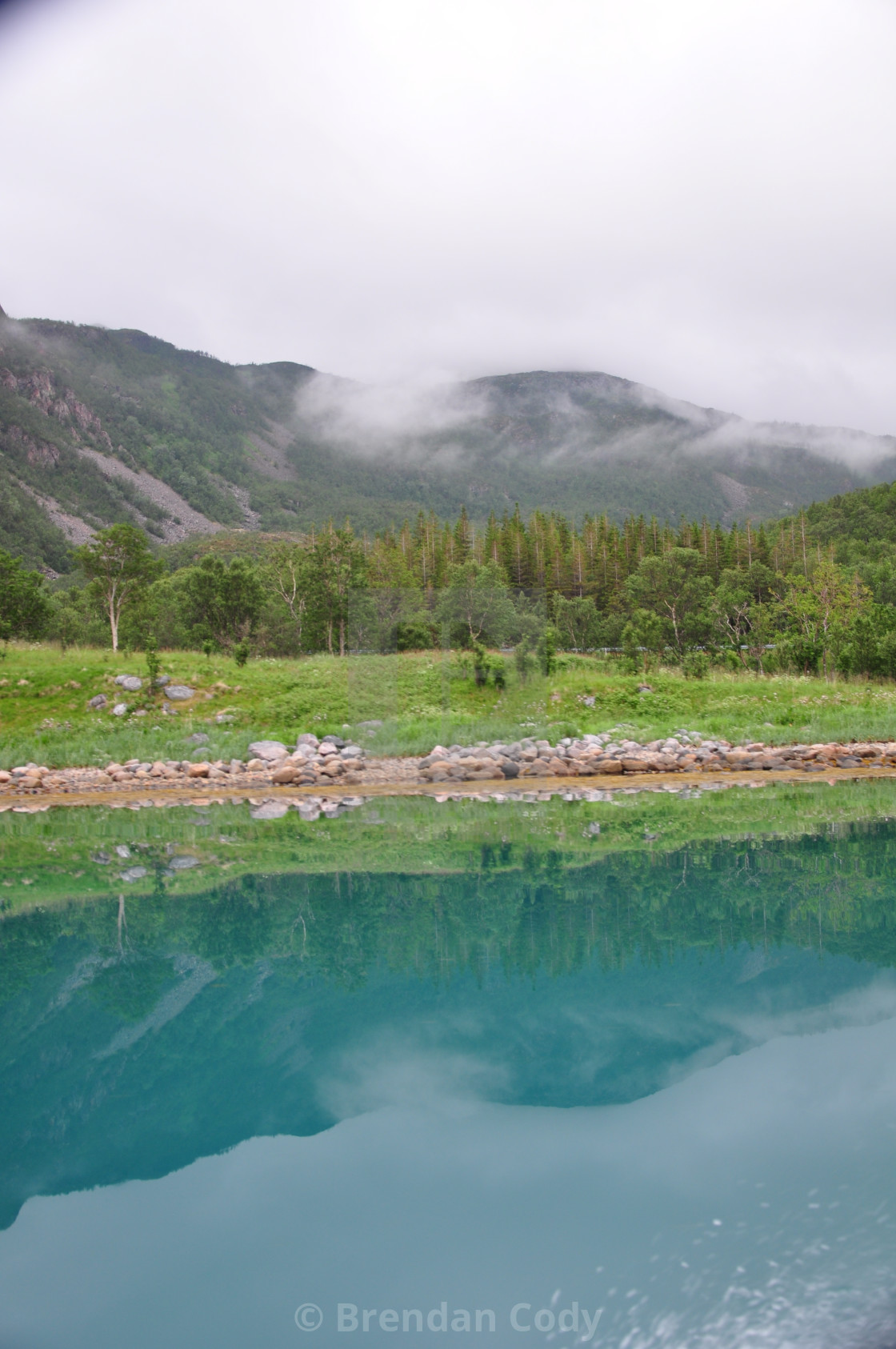 "The Arctic Circle" stock image