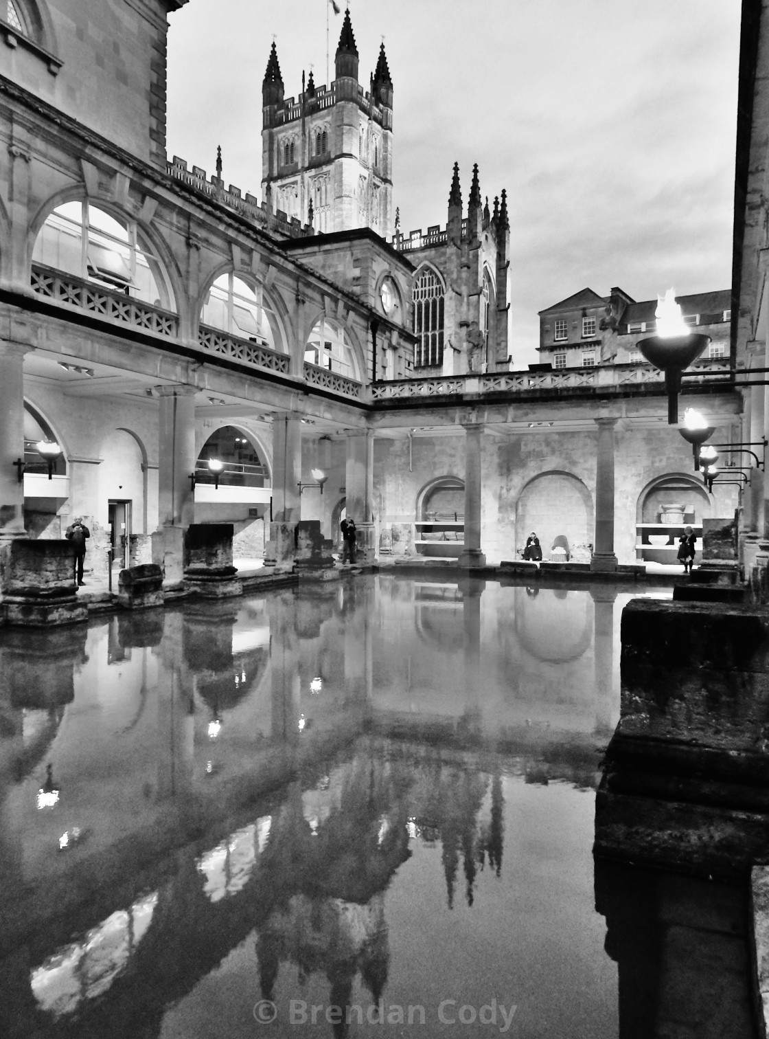 "The Great Roman Bath House" stock image