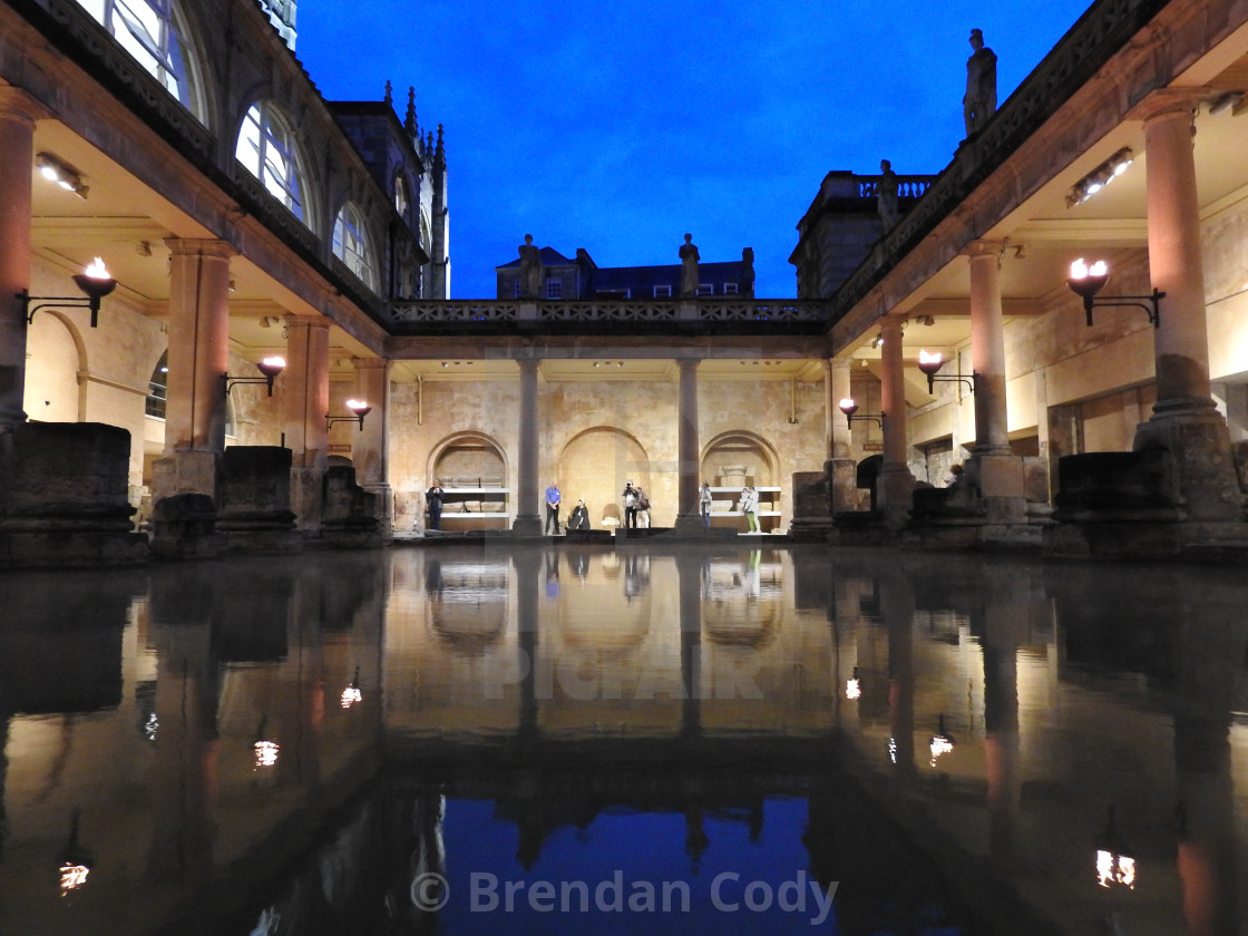 "The Great Roman Bath House" by Brendan Cody - $11.02 "The Great Roman Bath House" stock image