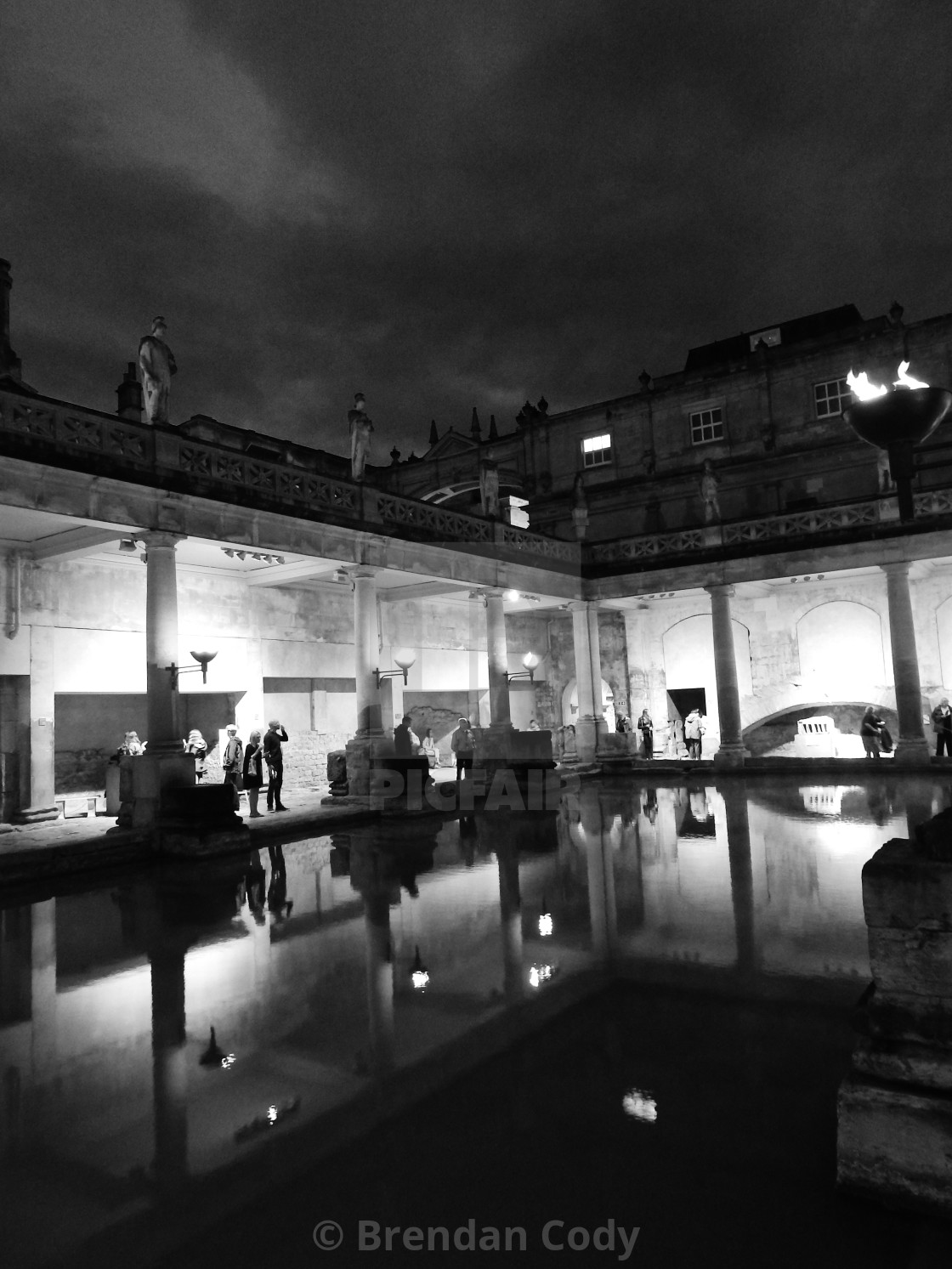 "The Roman Bath House" by Brendan Cody - $10.67 "The Roman Bath House" stock image