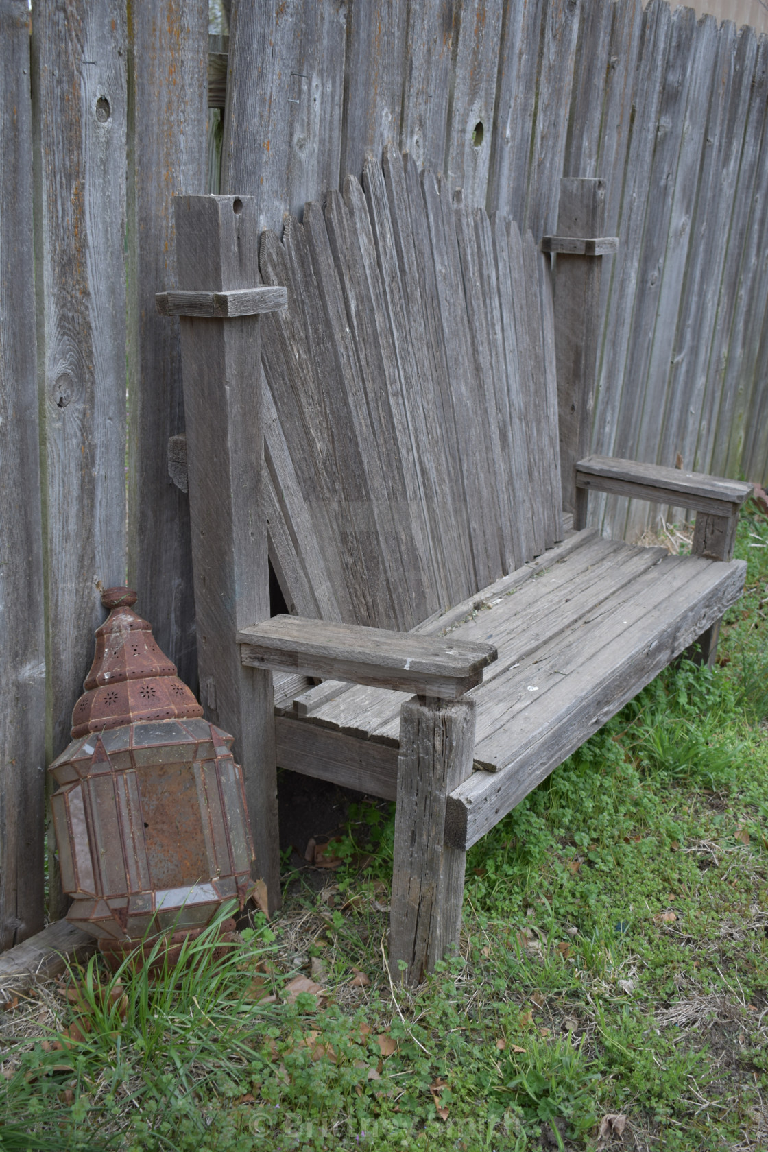 Rustic Bench License Download Or Print For 59 87 Photos Picfair