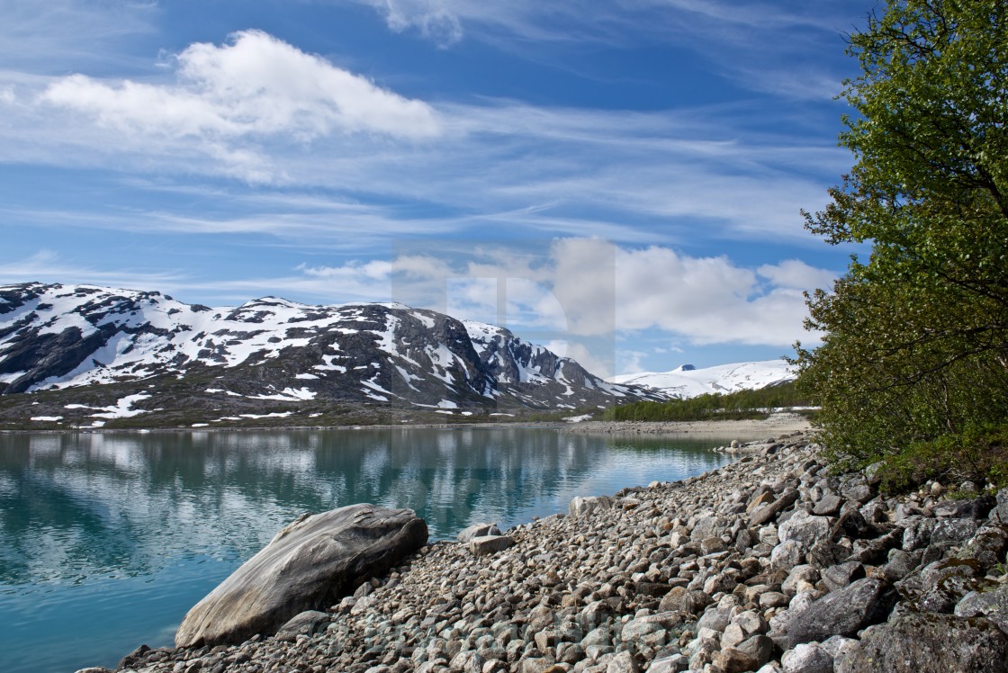 "Mountainlake" stock image