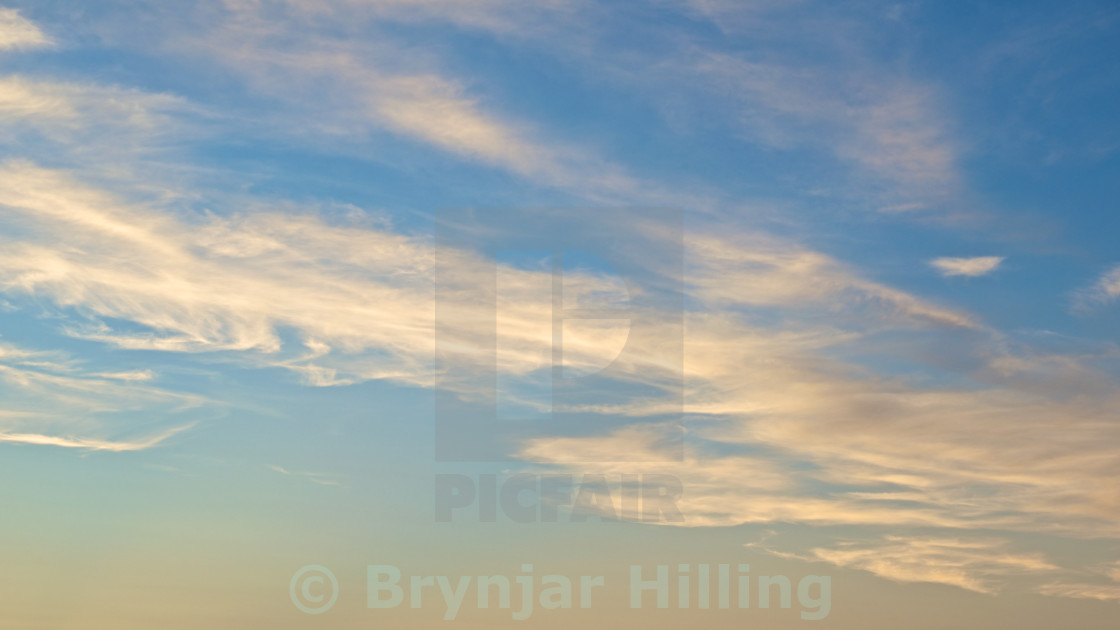 "Summer sky" stock image