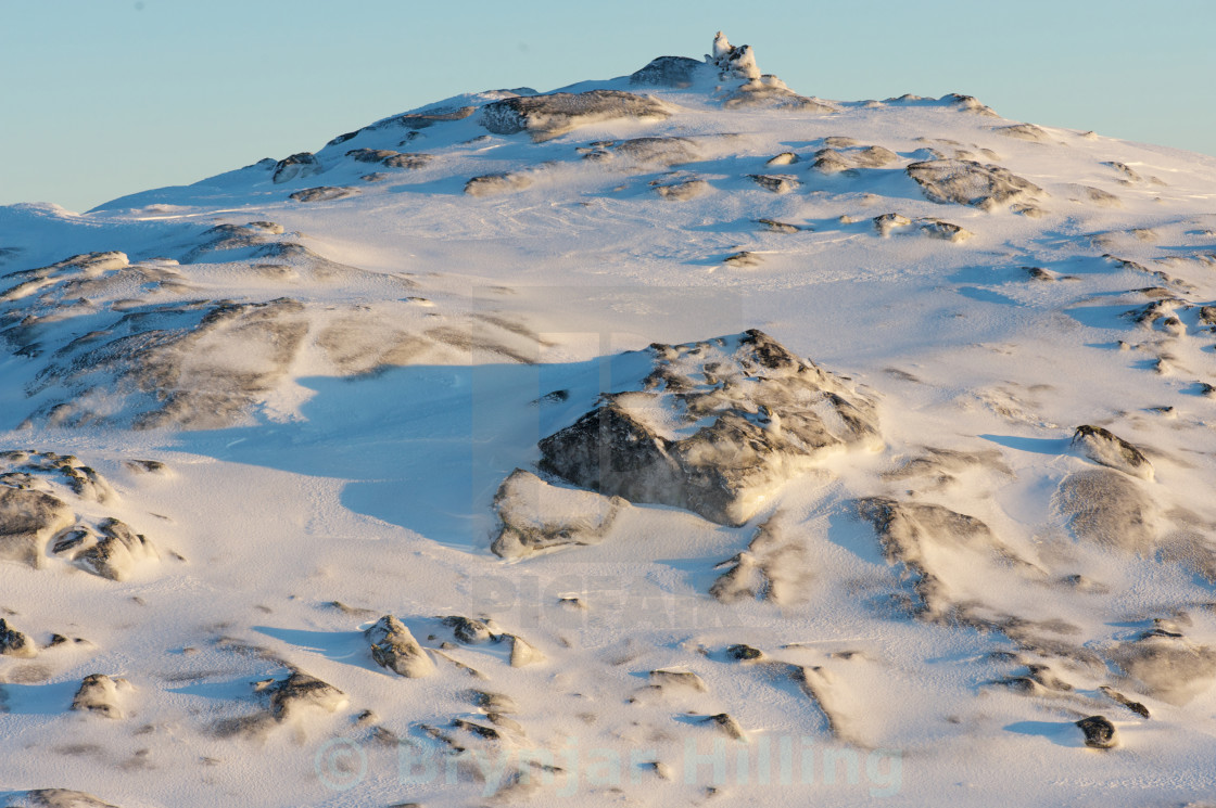 "Snow landscape" stock image