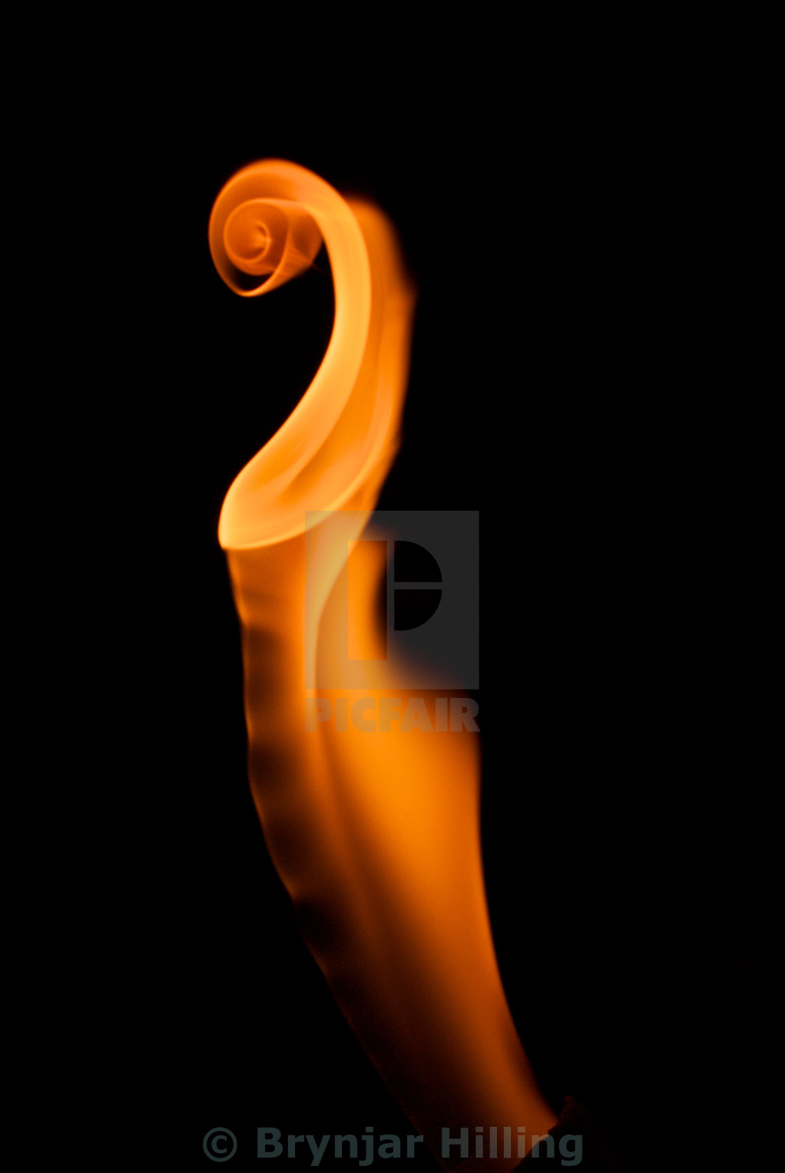 "Yellow flame" stock image