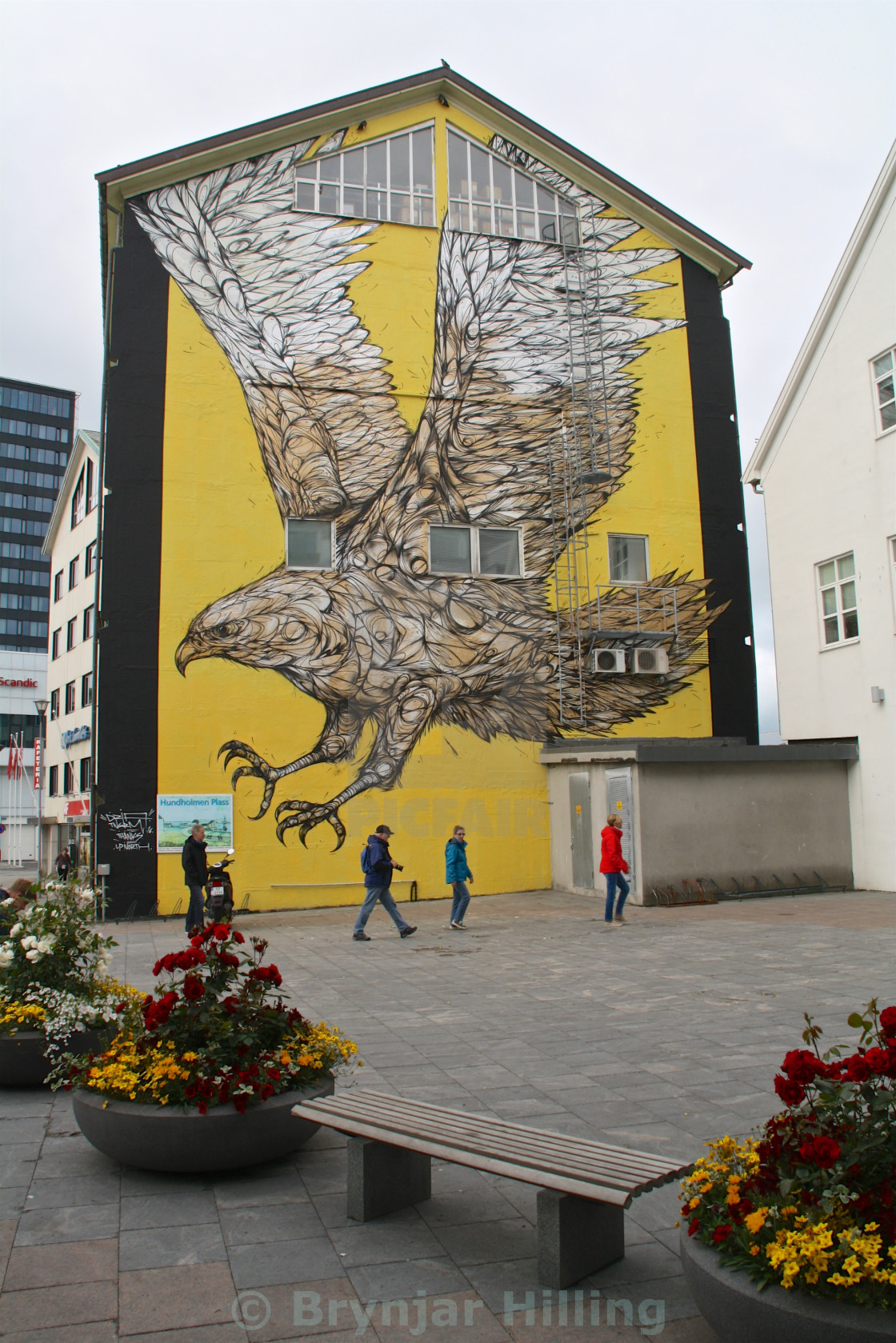 "Streetart in Bodø" stock image