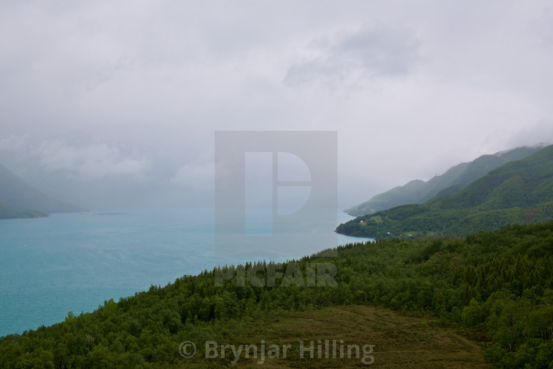 "Fjord in Norway" stock image