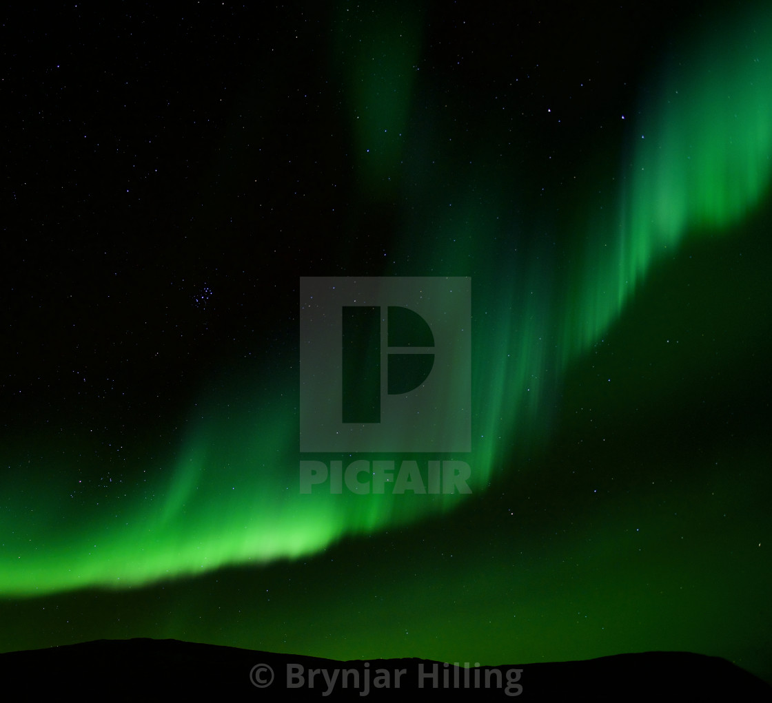 "Arctic Aurora Borealis" stock image