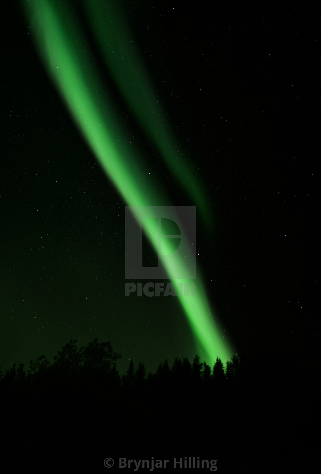 "Arctic Aurora 4" stock image