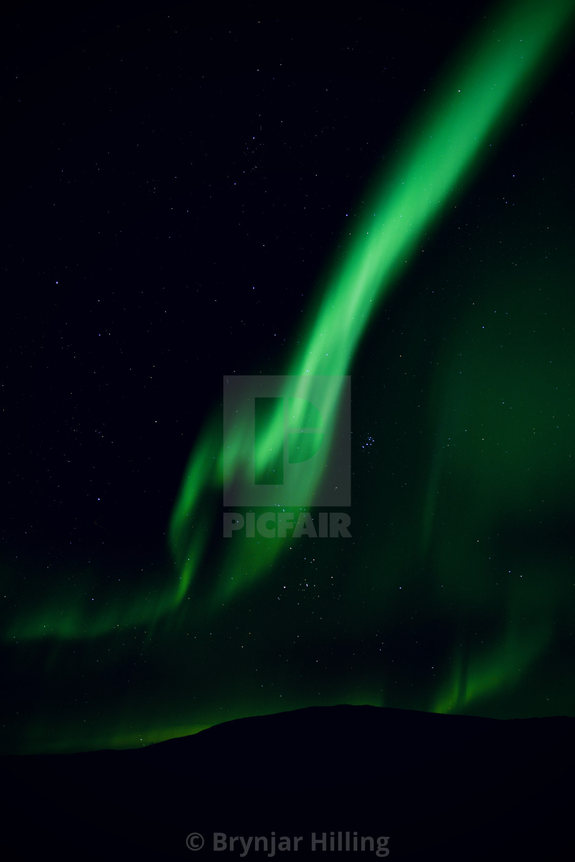 "Arctic Aurora 5" stock image